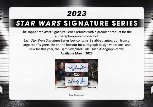 Star Wars Signature Series - 2023